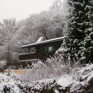 Der Hof im Winter